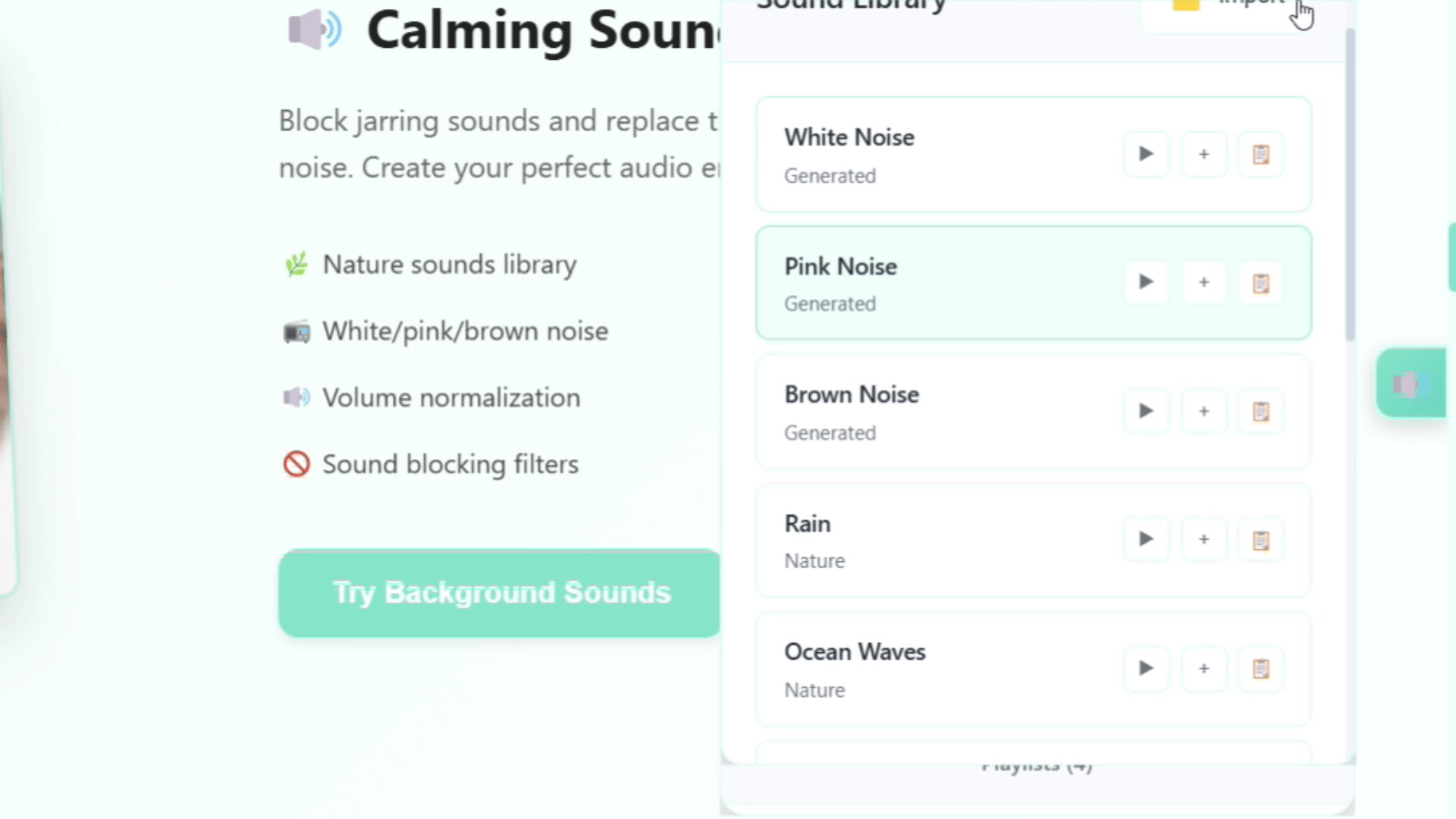 Sound Demo